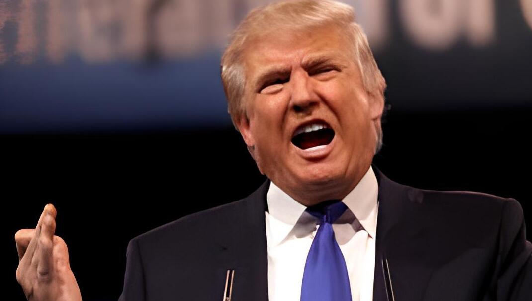 The pressident of USA Donald Trump